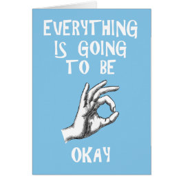 Todo va a ser tarjeta aceptable del personalizar