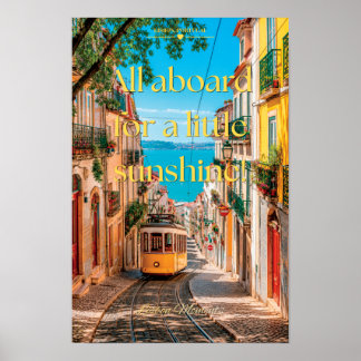 Todos a Bordo Para Un Poco De Sol Lisboa Arte