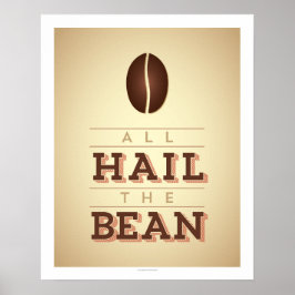 Todos Aclaman Al Poster De Arte De Bean