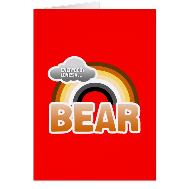 Todos ama un oso (Frente)