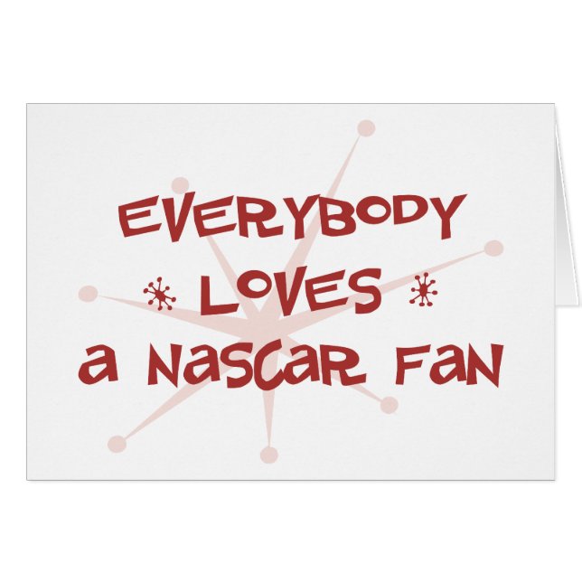 Todos ama una fan de NASCAR (Anverso (Horizontal))