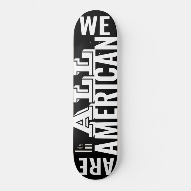 TODOS AMERICANOS Patineta (Anverso)