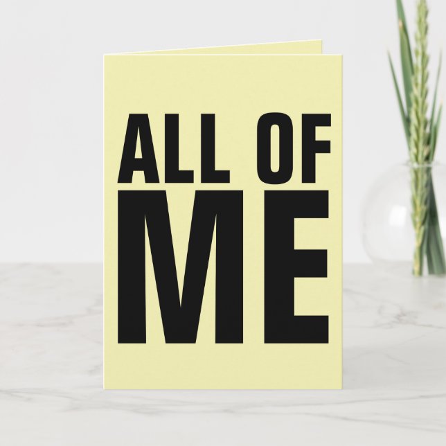 TODOS AMO TODAS TÚ TARJETAS DE REUNIÓN ROMÁNTICAS (Anverso)