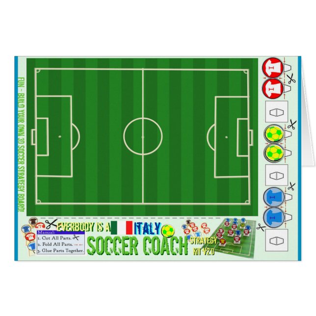 Todos es un equipo Italia de la estrategia del (Anverso (Horizontal))