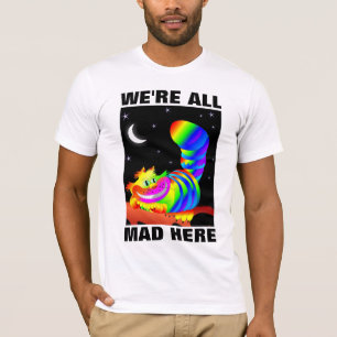 TODOS ESTAMOS MAL AQUÍ Camisetas Sonrientes De Gat