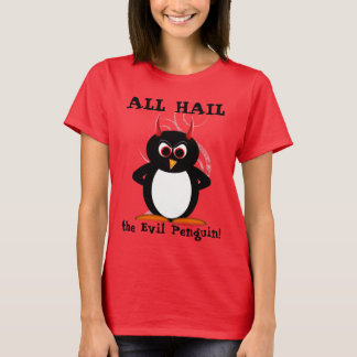 Todos granizan la camisa malvada de Penguin™