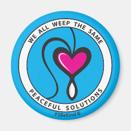 Todos Lloramos El Mismo Imán De 3 Vueltas 2.25"