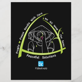 Todos Lloramos Igual Hoja Plana de Papel_8.5"x11"