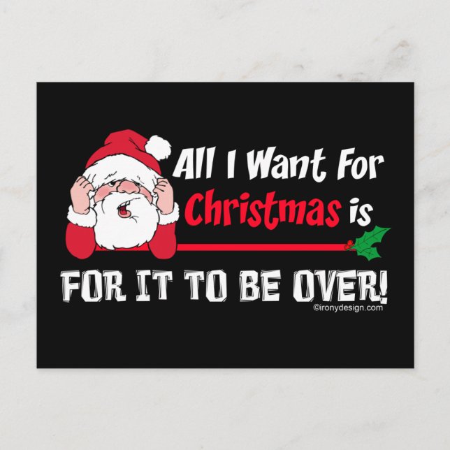 Todos lo que quiero para el navidad (Anverso)