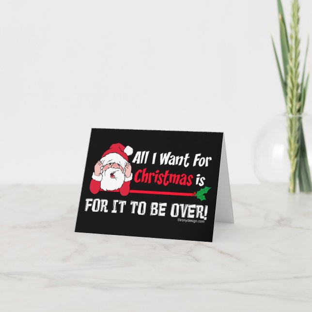 Todos lo que quiero para el navidad (Anverso)