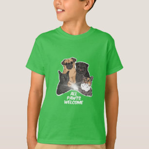 Todos los caminos dan la bienvenida a la camiseta 