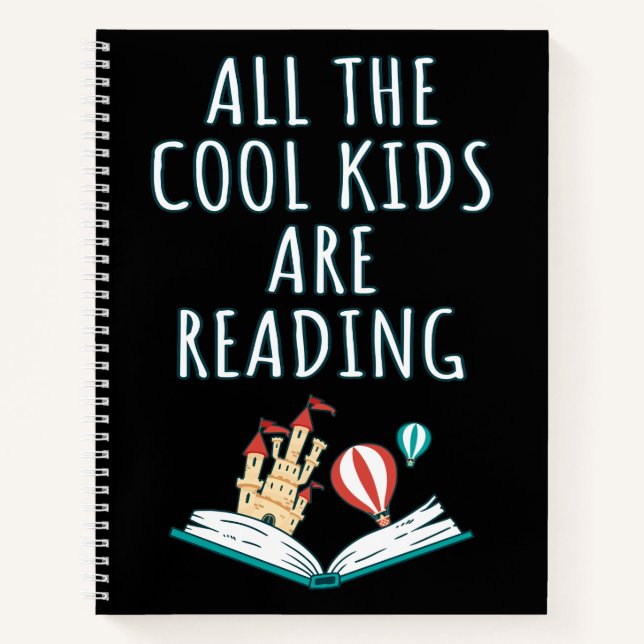 Todos Los Chicos Cool Están Leyendo II Cuaderno (Anverso)
