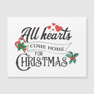 Todos los corazones vienen a casa para Navidad
