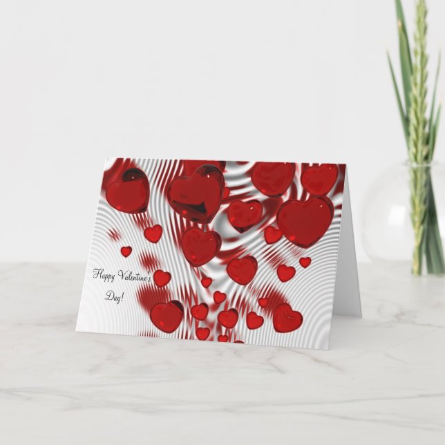 Todos los días es San Valentín Romántico Tarjeta d (Anverso)