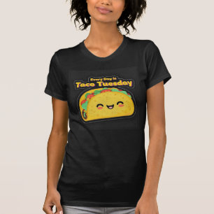 Todos los días es Taco Martes Tee de camisetas par