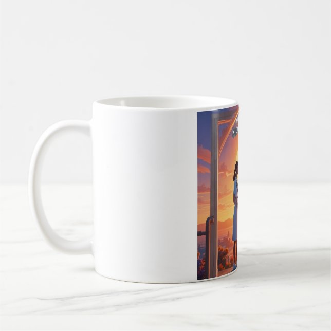 Todos los días es una nueva taza de inicio: abraza (Izquierda)