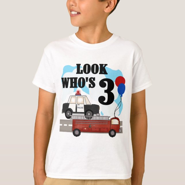 Todos los días Héroes 3er cumpleaños camisetas y r (Anverso)