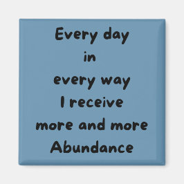 Todos los días recibo más imanes cuadrados