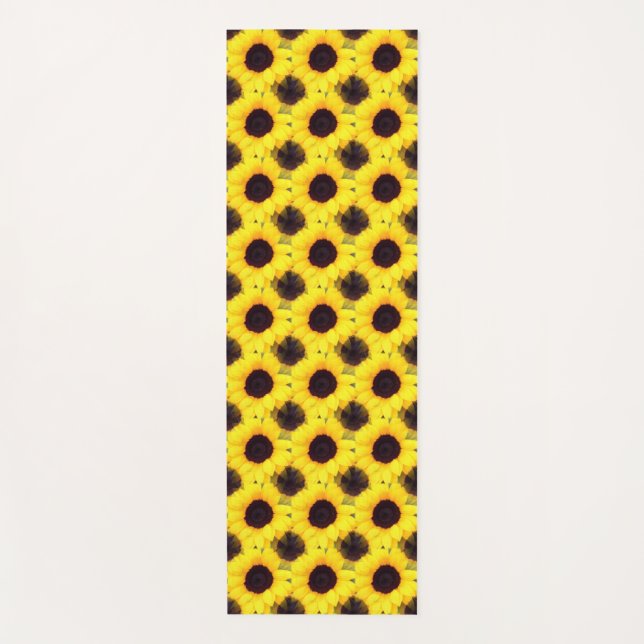 Todos los girasoles Yoga Mat (Anverso)
