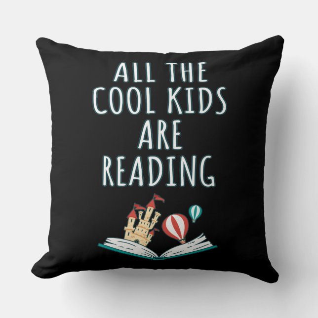 Todos los niños de Guay están leyendo el Cojín dec (Anverso)