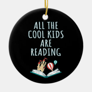 Todos Los Niños De Guay Están Leyendo Ornamento Ce