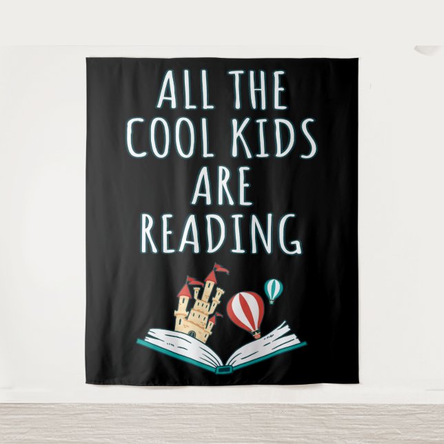 Todos Los Niños De Guay Están Leyendo Tapiz II (Anverso)