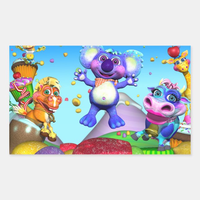 Todos los pequeños pegatinas de las gotas de agua (Anverso)