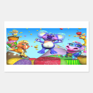 Todos los pequeños pegatinas de las gotas de agua