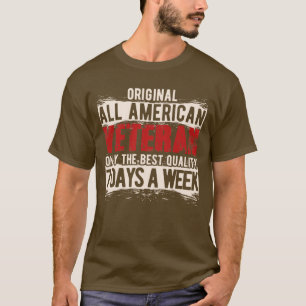 Todos los veteranos estadounidenses camisetas