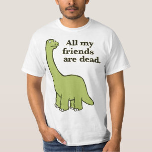 Todos mis amigos son camisetas esenciales de dinos