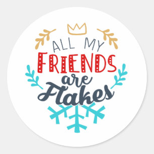 Todos Mis Amigos Son Pegatinas De Los Flakes - Gra