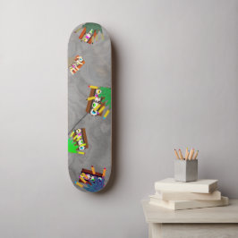 Todos mis amigos son Skateboard Zombies