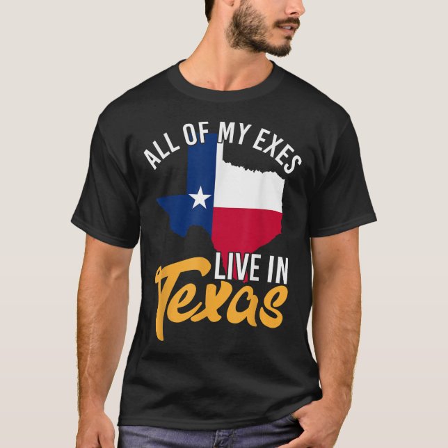 Todos mis ejércitos viven en camiseta de Texas (Anverso)