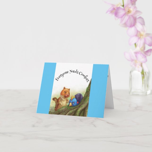 Todos Necesitan Tarjeta De Comodidad Para Niños (Orquídea)