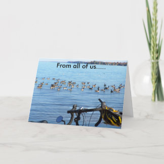 Todos nosotros consiga la tarjeta bien