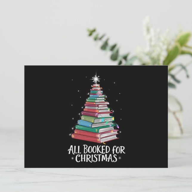 Todos reservados para la bibliotecaria de Navidad  (Anverso de pie)