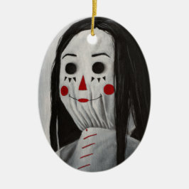 Todos somos muñecas aquí IV Ornamento cerámico