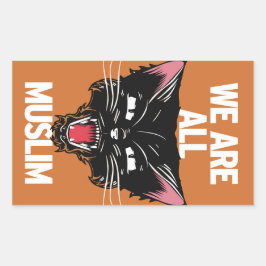 Todos somos Pegatinas musulmanes