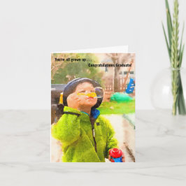 Todos son adultos con tarjeta de graduación