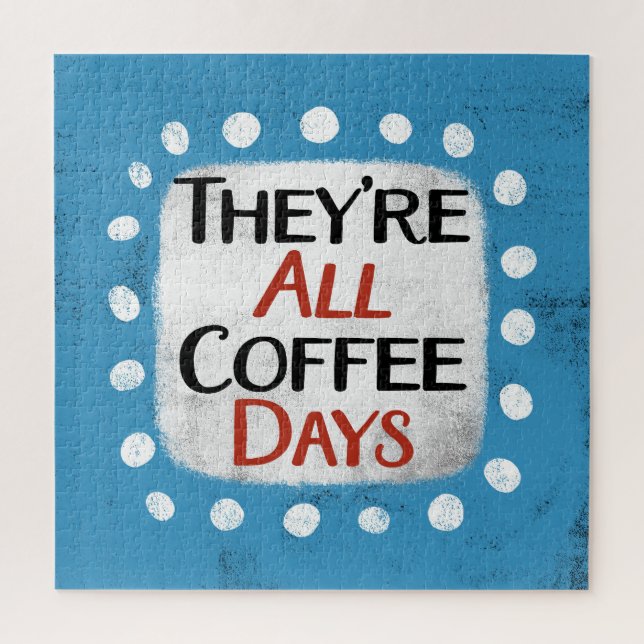 Todos son días de café rompecabezas (Vertical)