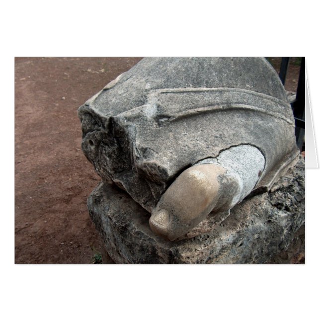 Toe de estatua en ruinas romanas (Anverso (Horizontal))