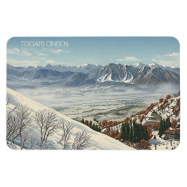 Togari Onsen 戸狩温泉 Nagano 長野 - Imán para nevera