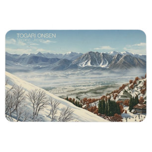 Togari Onsen 戸狩温泉 Nagano 長野 - Imán para nevera