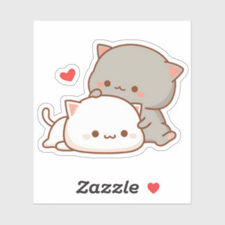 Togetherness kawaii pegatina