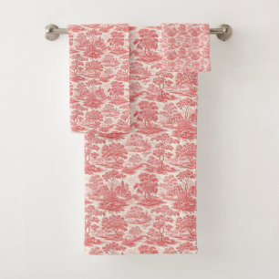 Toile pastoral en rojo