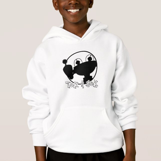 TokBOT y JokBOT Hanes ComfortBlend® Hoodie (Anverso)