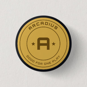 Token de Arcade Arcadius Botón