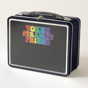Token genial de orgullo LGBT amigo heterosexual