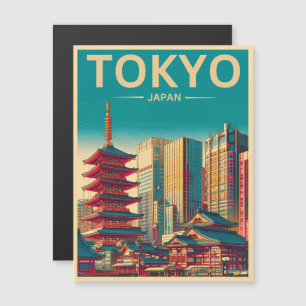 Tokio Japón viajes vintage regalos de tarjetas mag