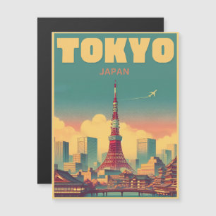 Tokio Japón viajes vintage regalos mágicos de tarj